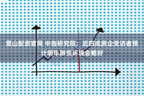 昆山配资官网 中指研究院：近四成房企受访者预计明年融资环境会略好